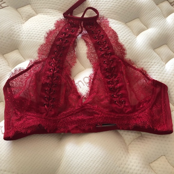 Victoria's Secret Other - NWOT Victoria Secret lace halter bralette